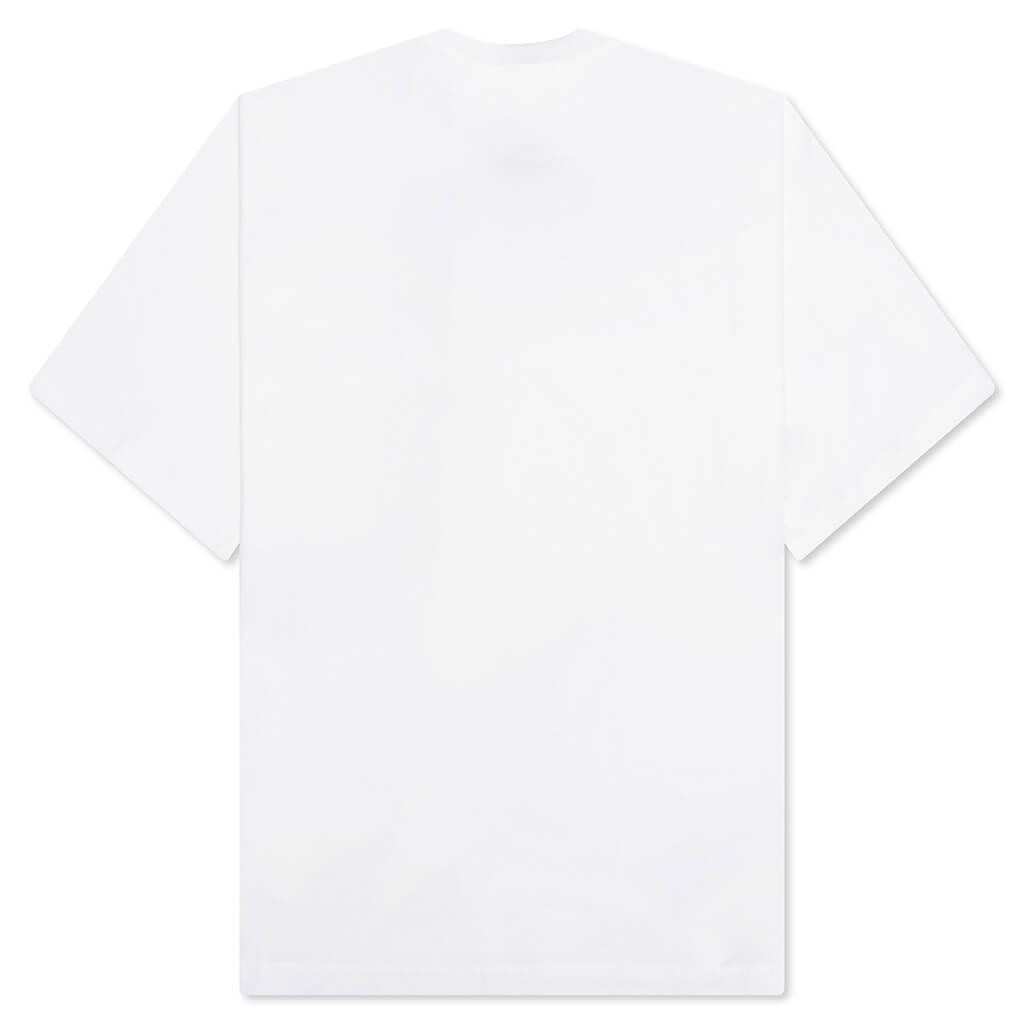 Pop Fields Logo T-Shirt - Lily/White Male Product Image