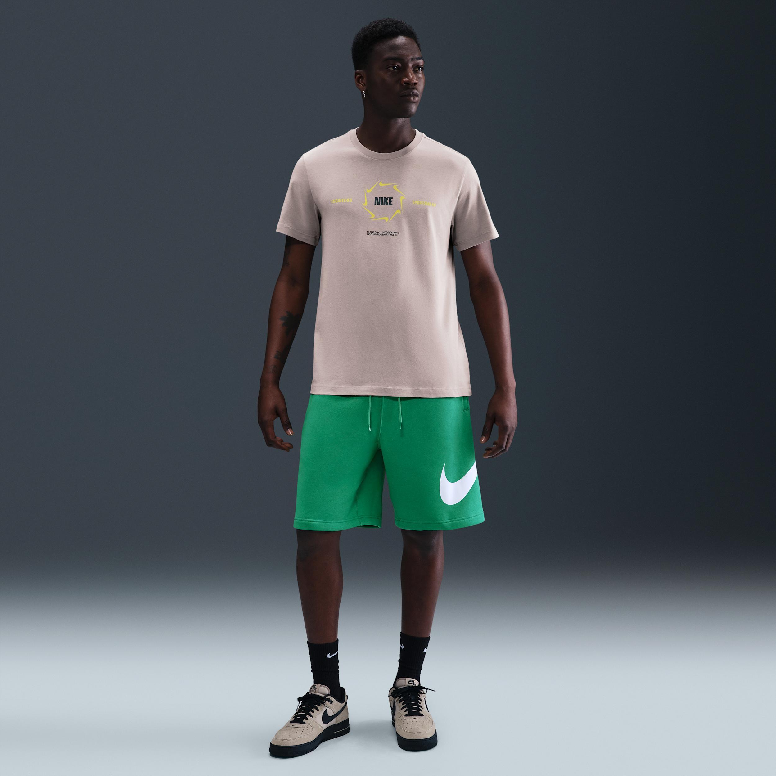 Nike Mens Club Fleece Shorts | FN3906-435 Product Image