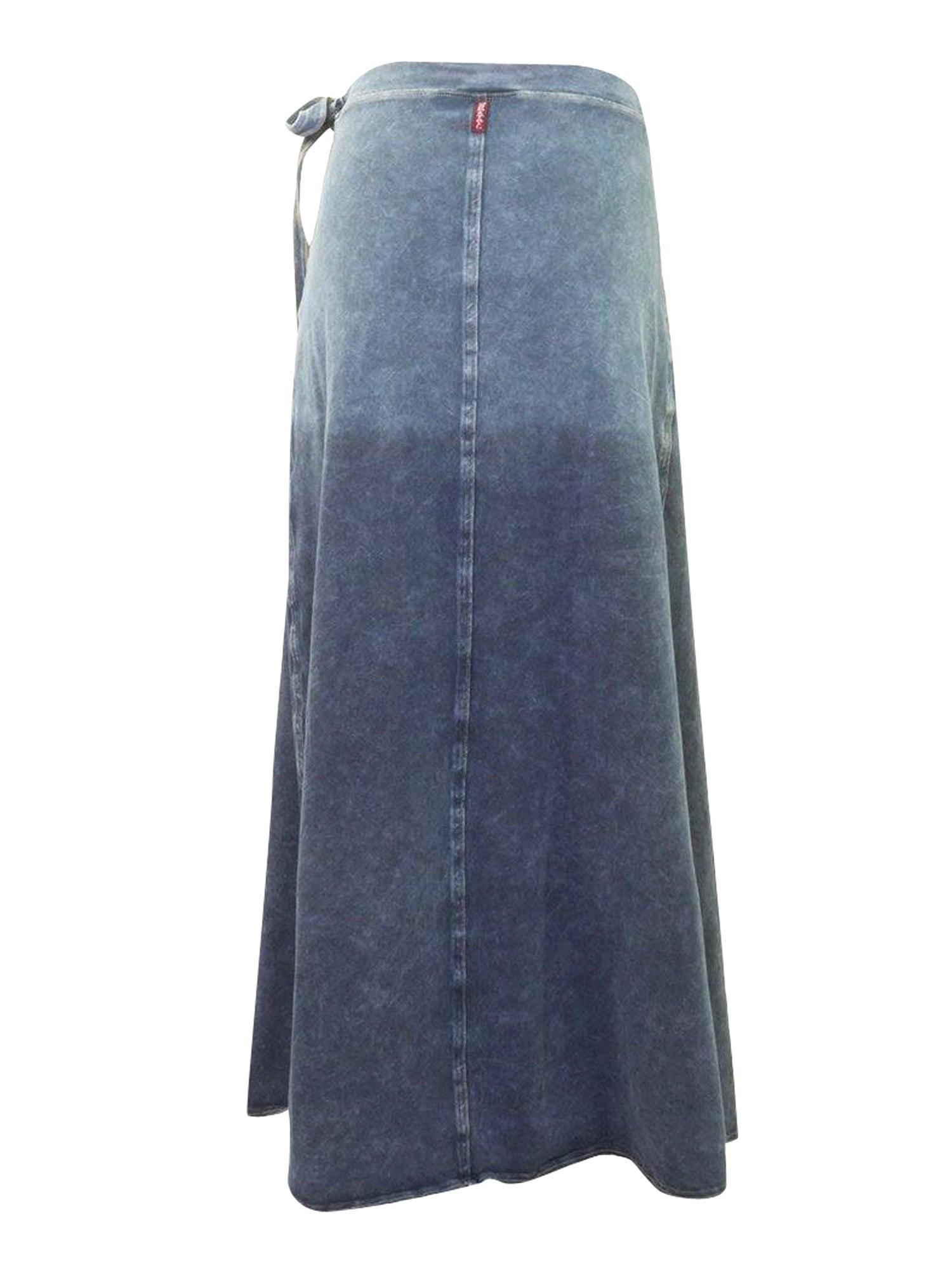 Hard Tail Long Wrap Skirt (W-964) Product Image