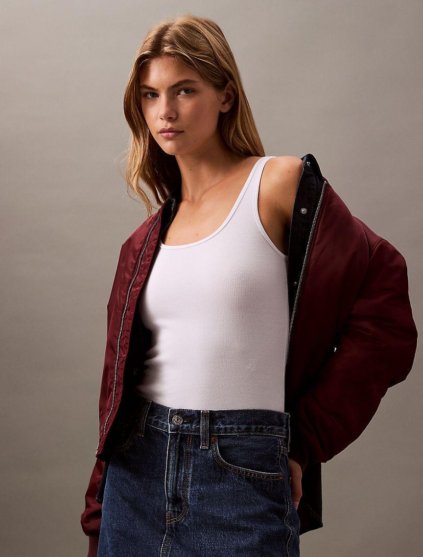 Cotton Contour Rib Bodysuit Product Image