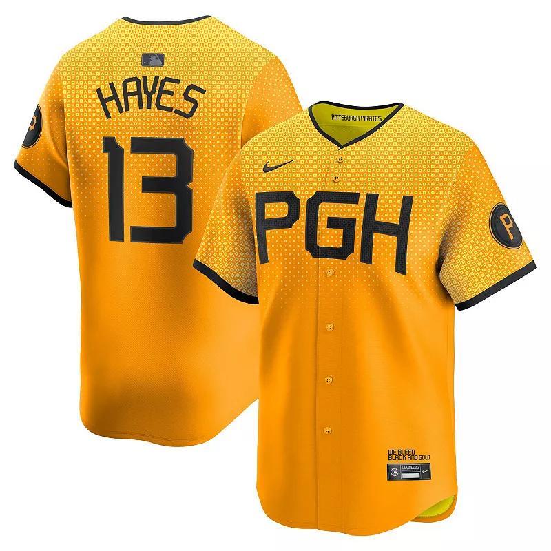 Bryan Reynolds Pittsburgh Pirates City Connect Nike Men's Dri-FIT ADV MLB Limited Jersey Product Image