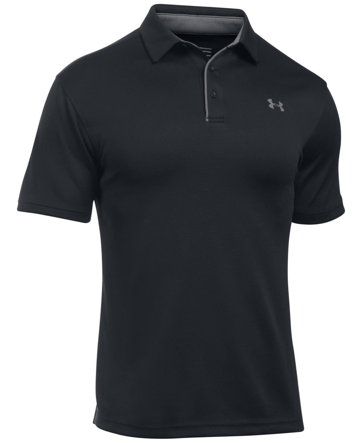 Men's Under Armour Tech Polo, Size: Small, Downpour Gray Product Image