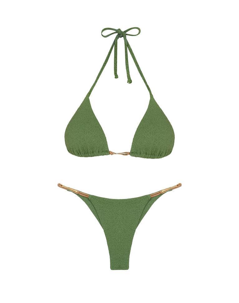 Firenze Mandy Tri Top - Aloe Product Image