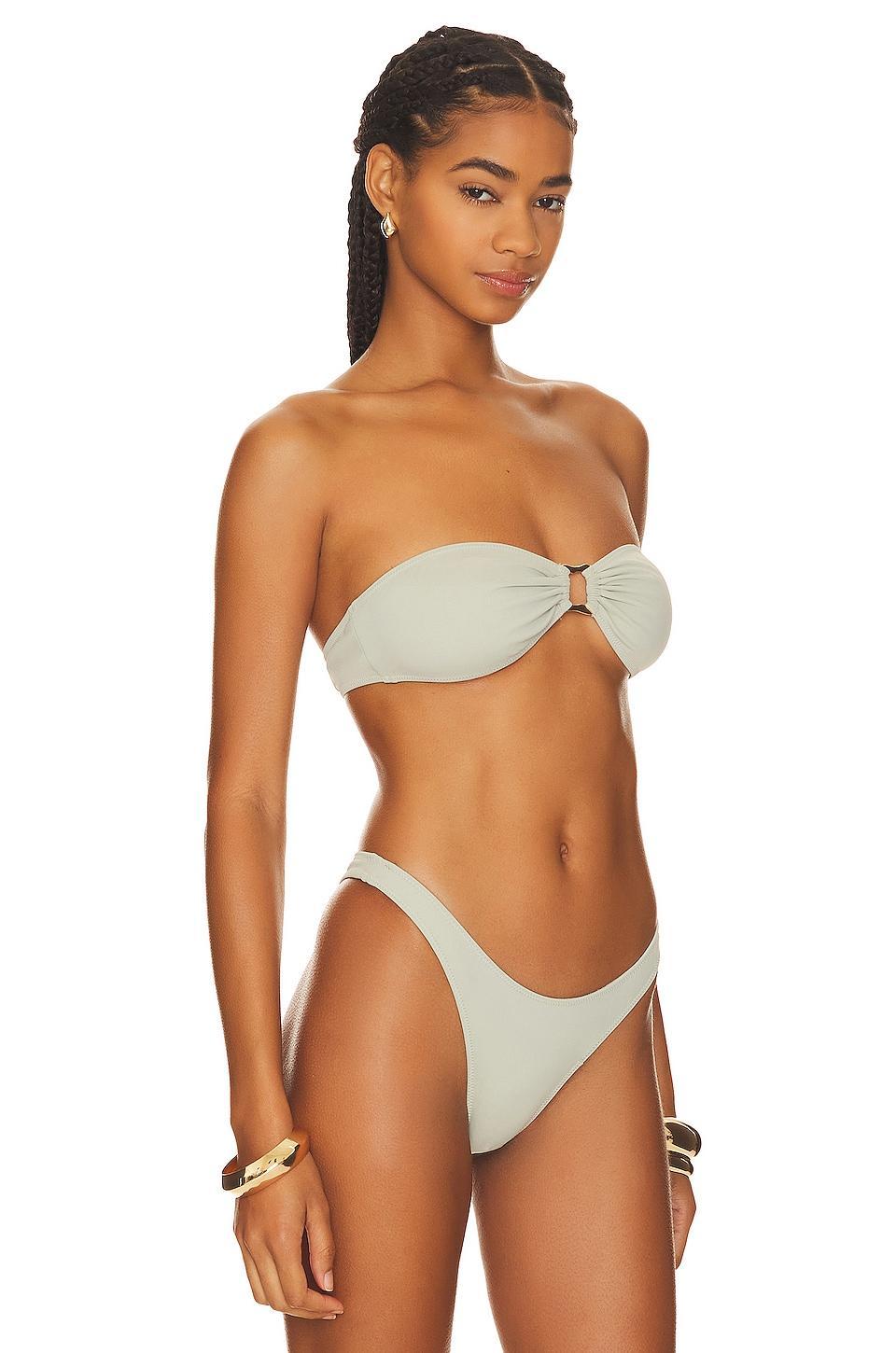 Cannes Bandeau Bikini Top YEVRAH SWIM Product Image