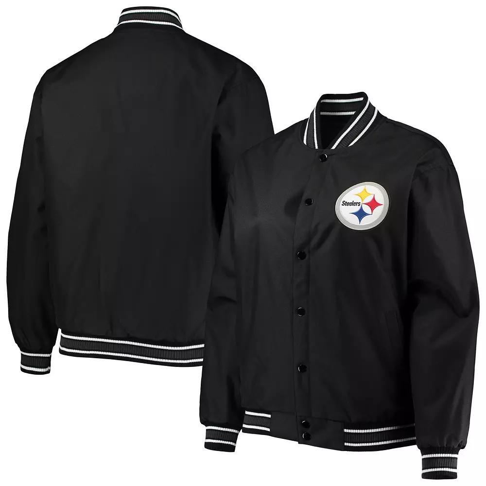 Women's JH Design Black Pittsburgh Steelers Plus  Product Image