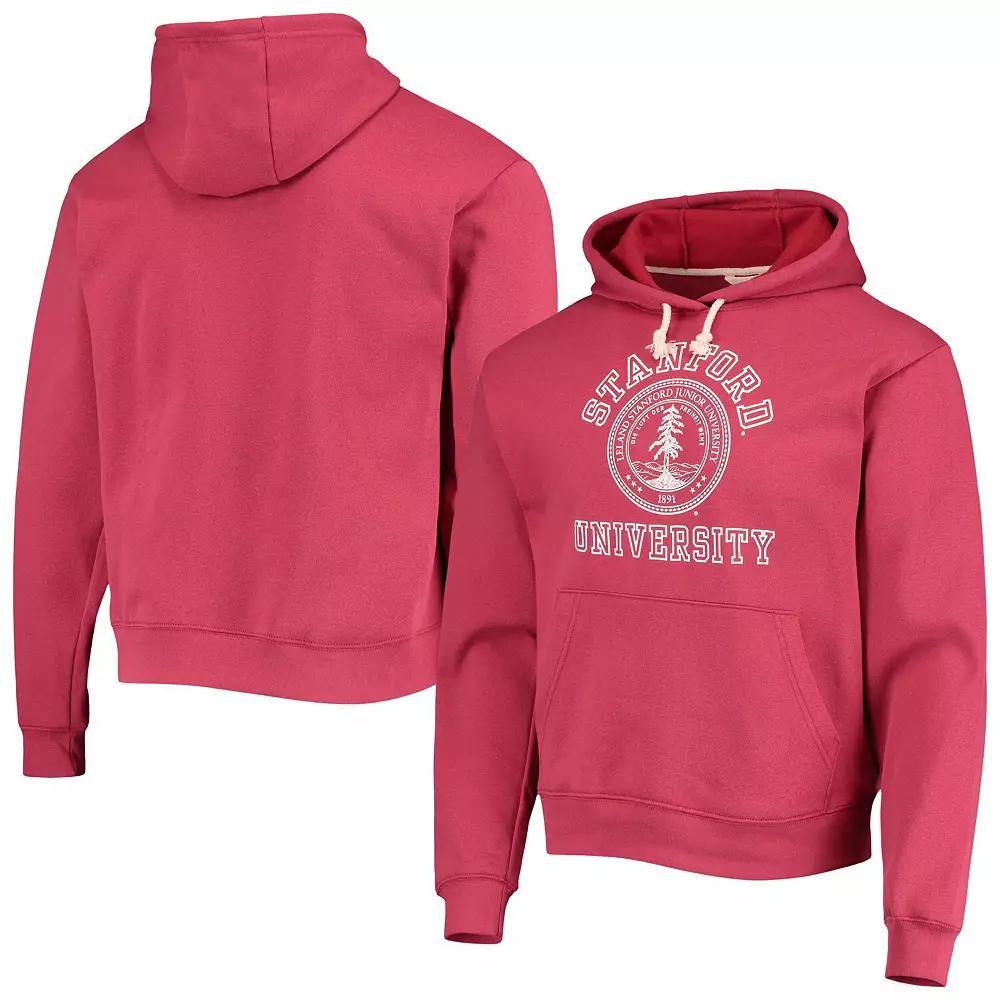 Men's League Collegiate Wear Cardinal Stanford Cardinal Seal Neuvo Essential Fleece Pullover Hoodie,  Product Image