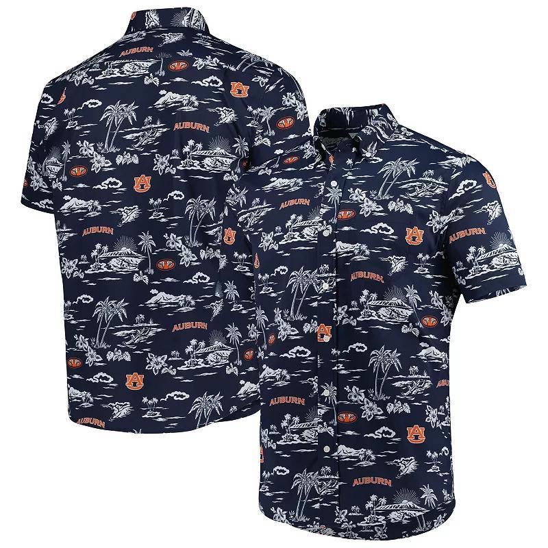 Mens Reyn Spooner Auburn Tigers Classic Button-Down Shirt Blue Product Image