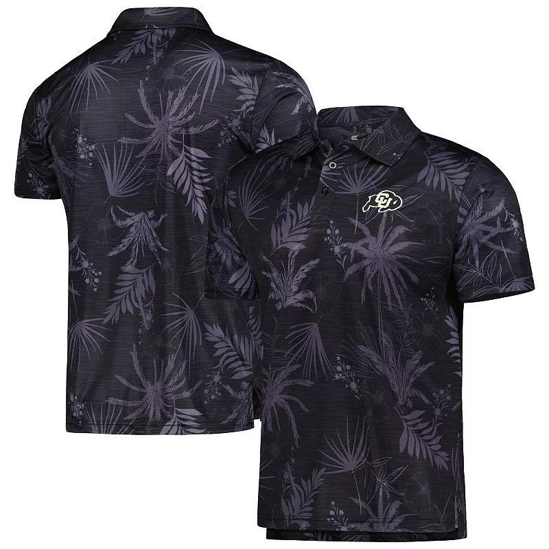 Mens Colosseum Colorado Buffaloes Palms Team Polo Product Image