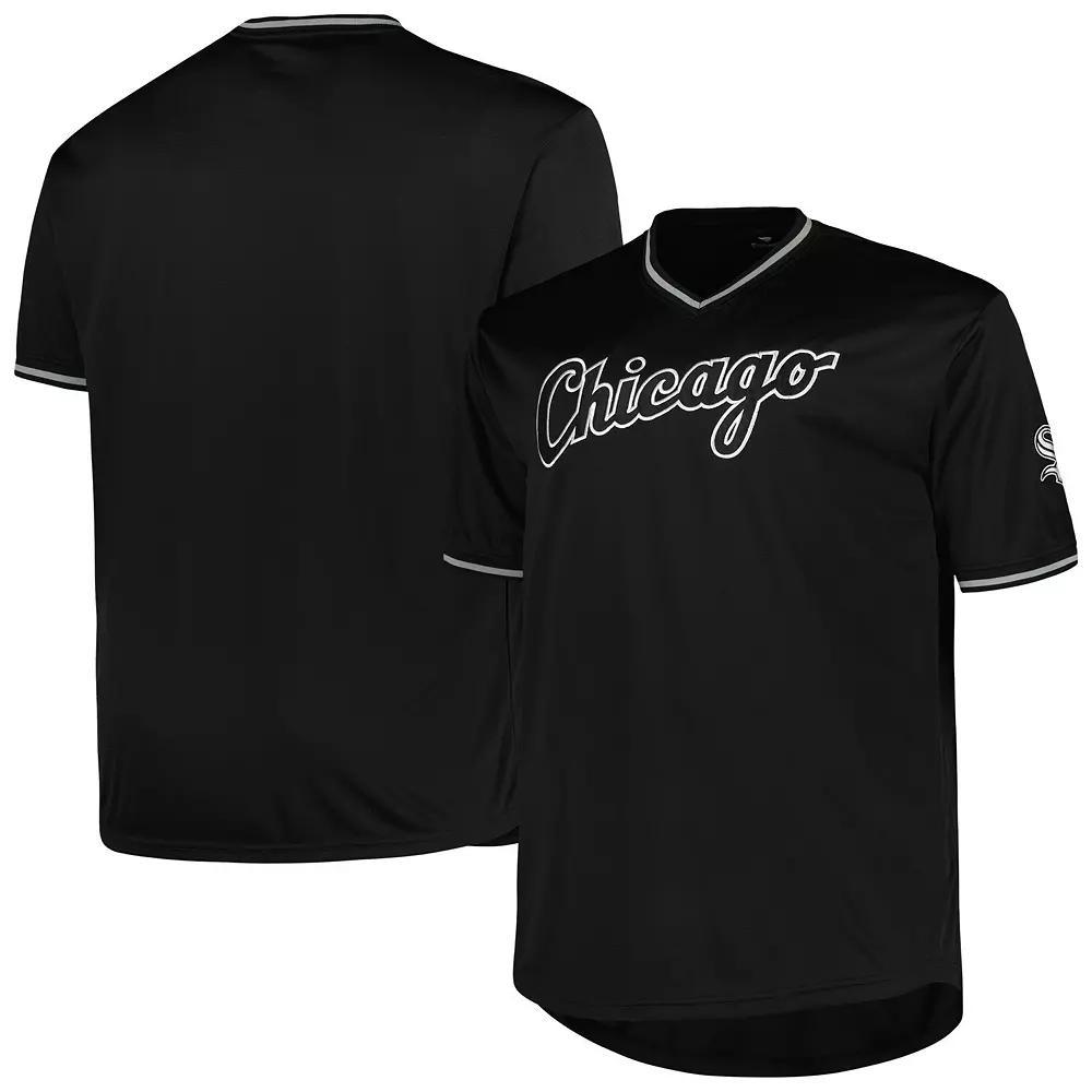 Men's Profile Black Chicago White Sox Big & Tall Pop Fashion Jersey,  Product Image
