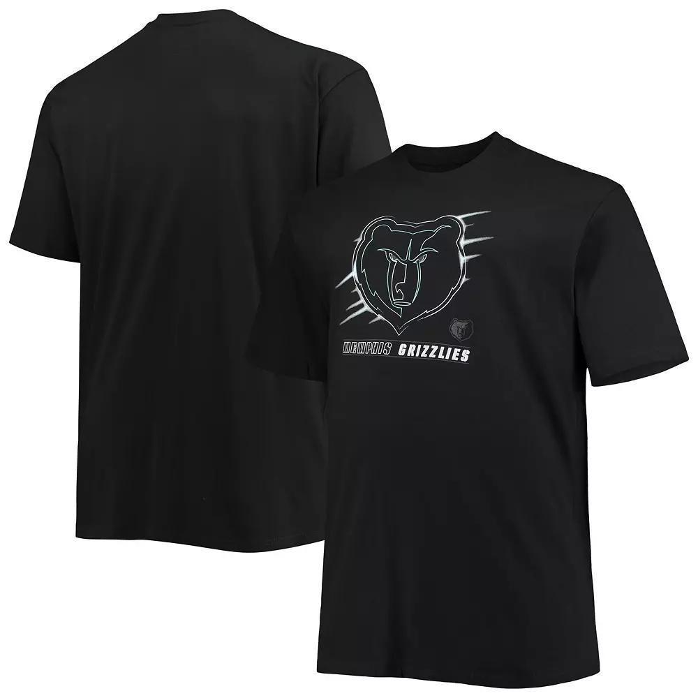 Men's Black Memphis Grizzlies Big & Tall Pop T-Shirt, Size: 2XB, Grz Black Product Image
