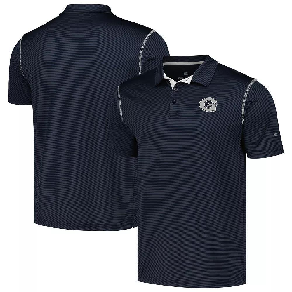 Men's Colosseum Navy Georgetown Hoyas Cameron Polo,  Product Image