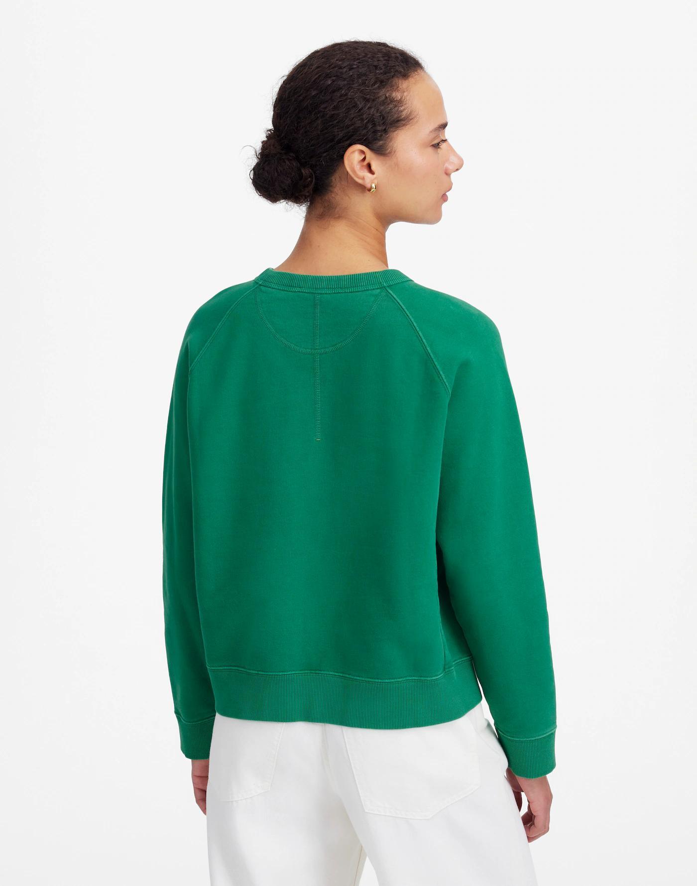 Garment-Dyed Crewneck Sweatshirt Product Image