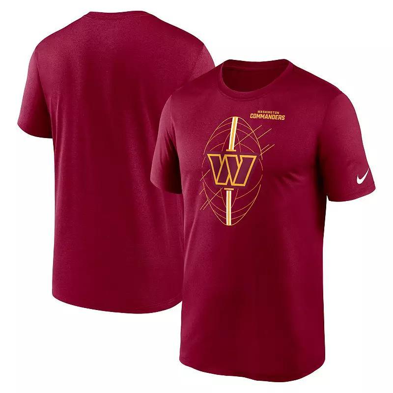 Men's Nike Burgundy Washington Commanders Legend Icon Performance T-Shirt,  Product Image