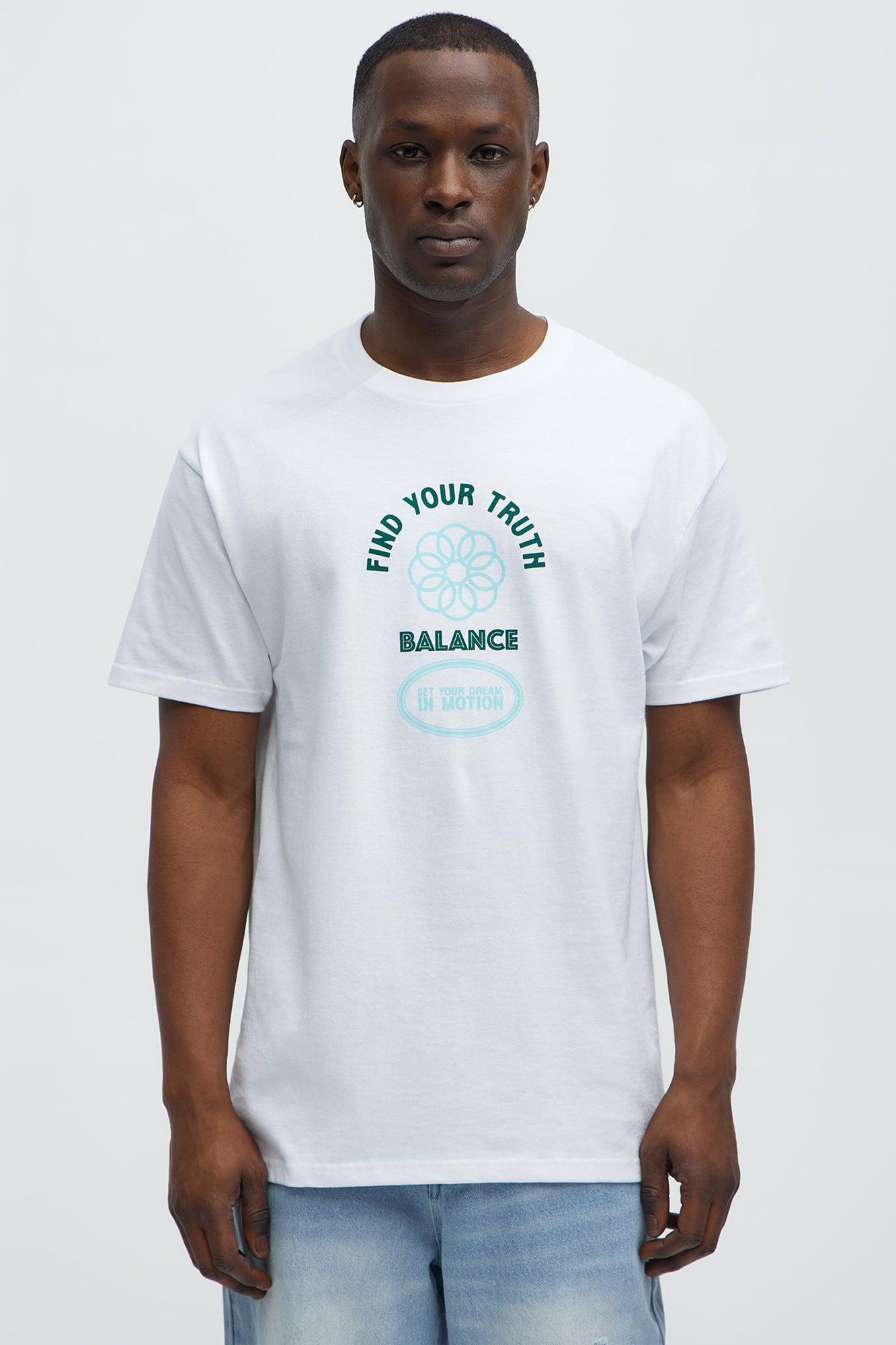 Find Your Truth Short Sleeve Tee - White Product Image
