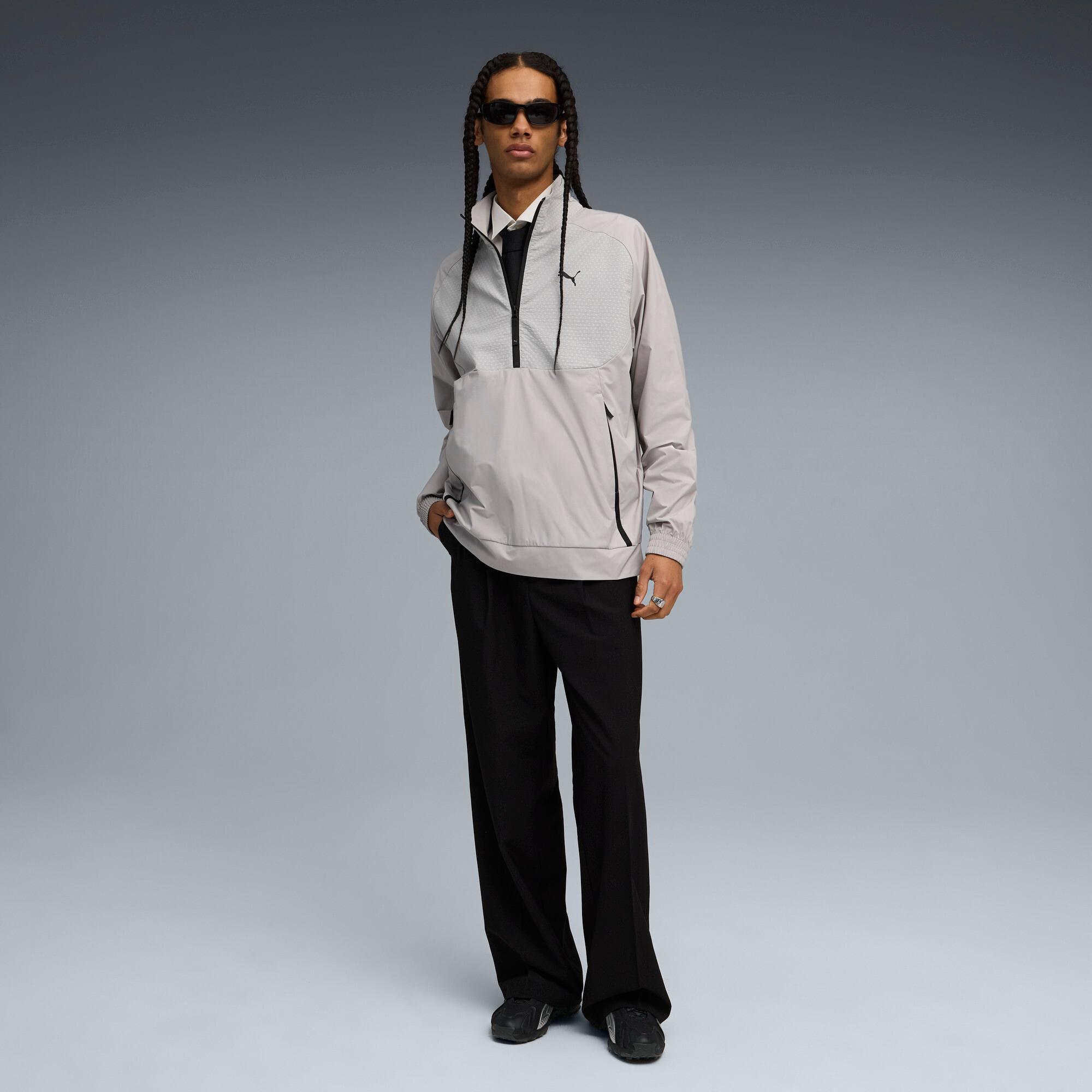 PUMATECH Half-Zip Crew Men in Grey Product Image