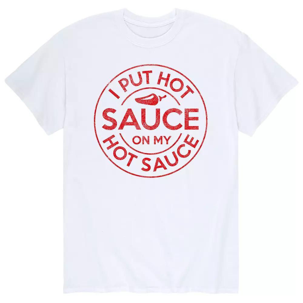 Men's Lot'Sauce On Hot Sauce Tee,  Product Image