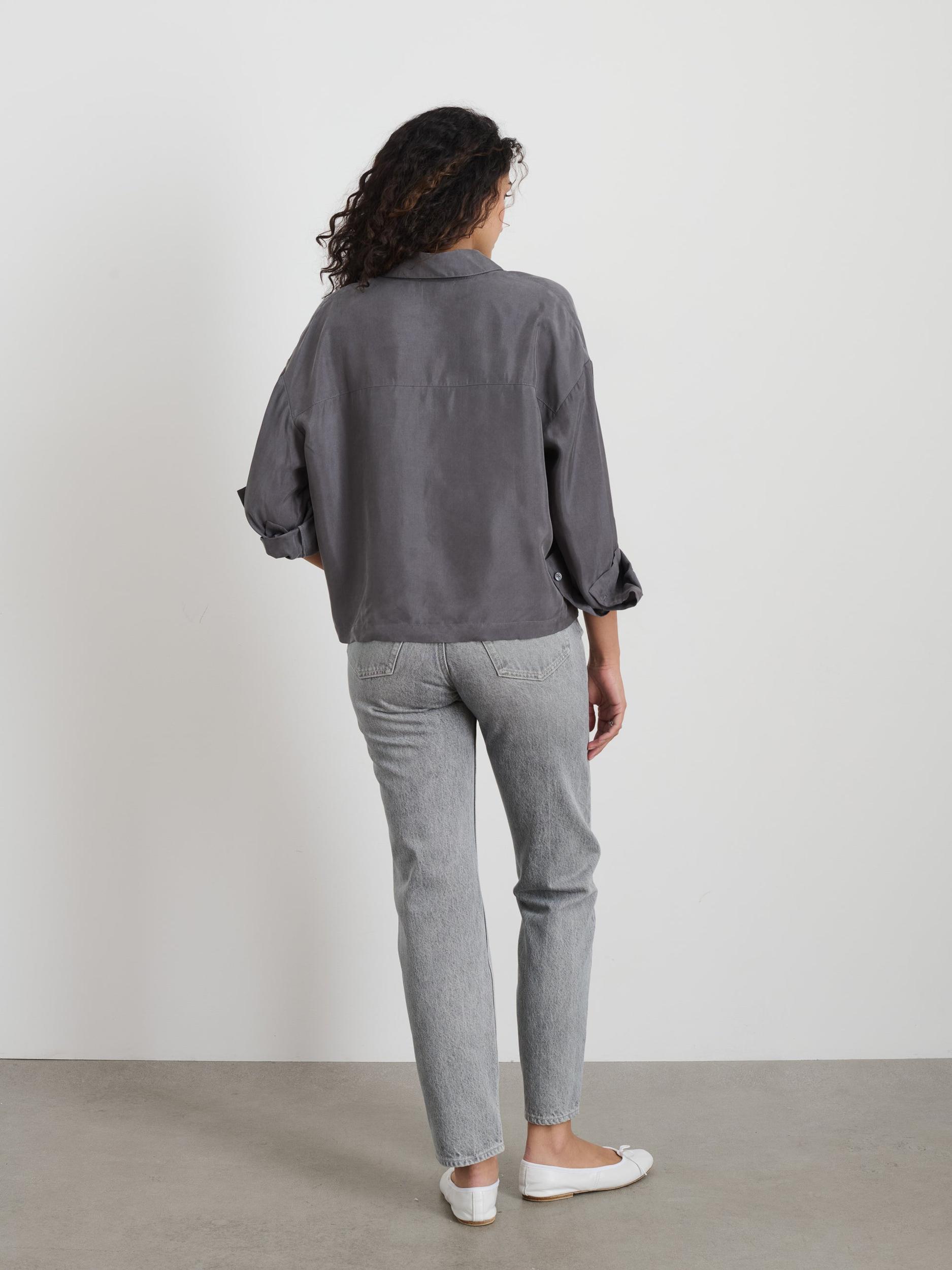 Jane Mid Rise Straight Jean Product Image