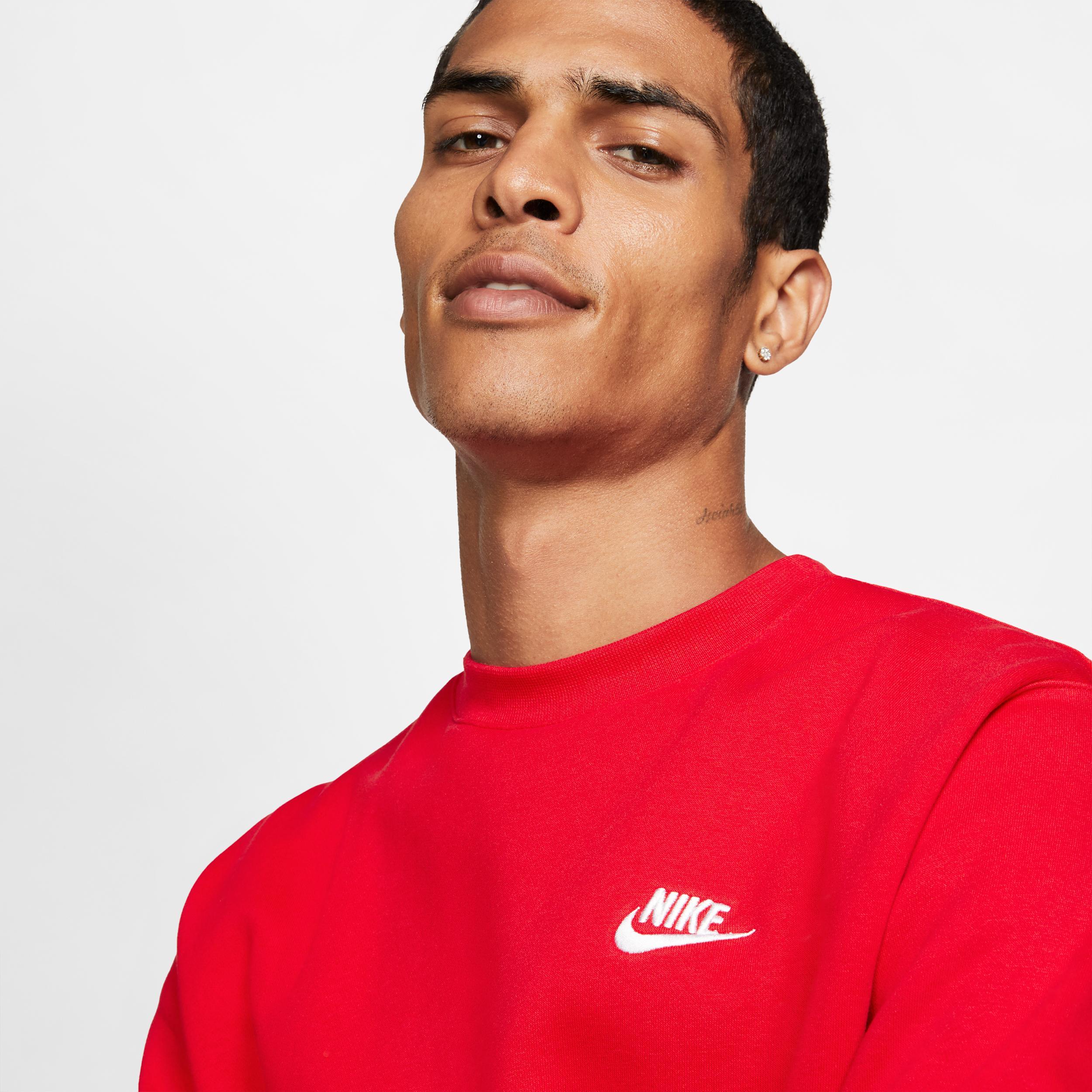 Mens Nike Sportswear Club Fleece Crew | BV2662-657 Product Image