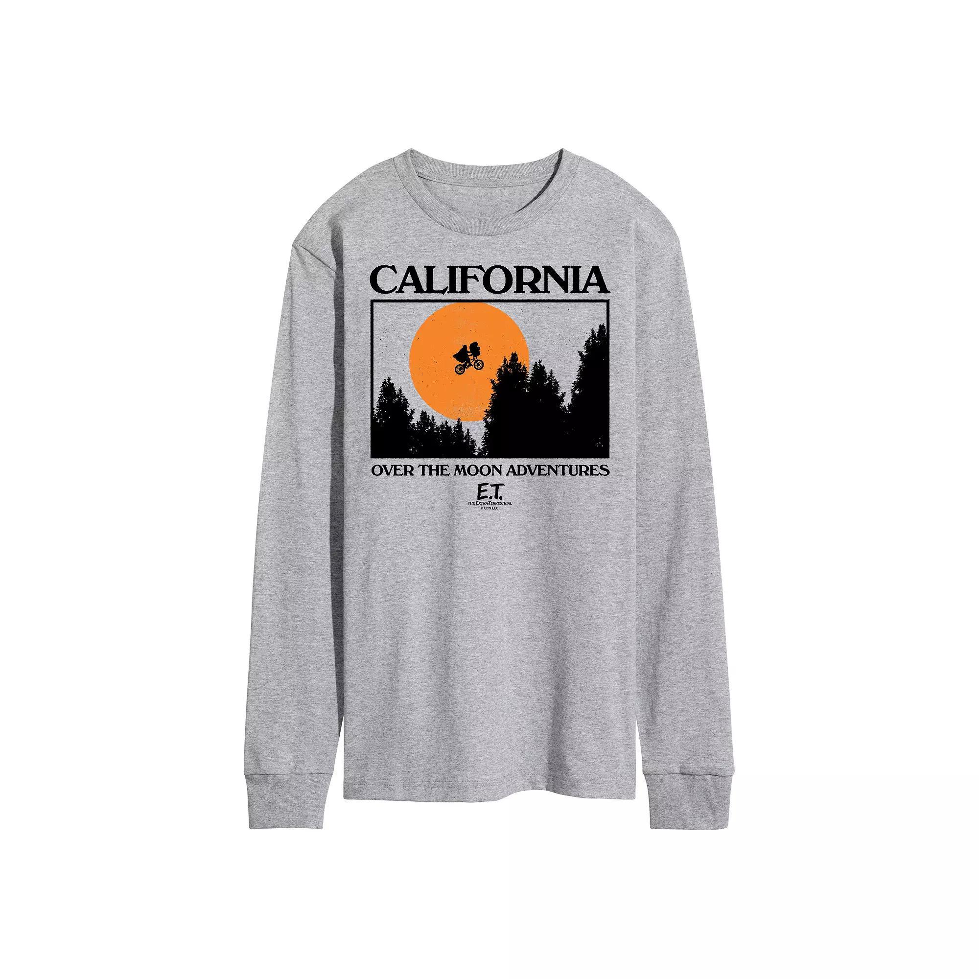 Men's ET Over Moon Long Sleeve Tee,  Product Image