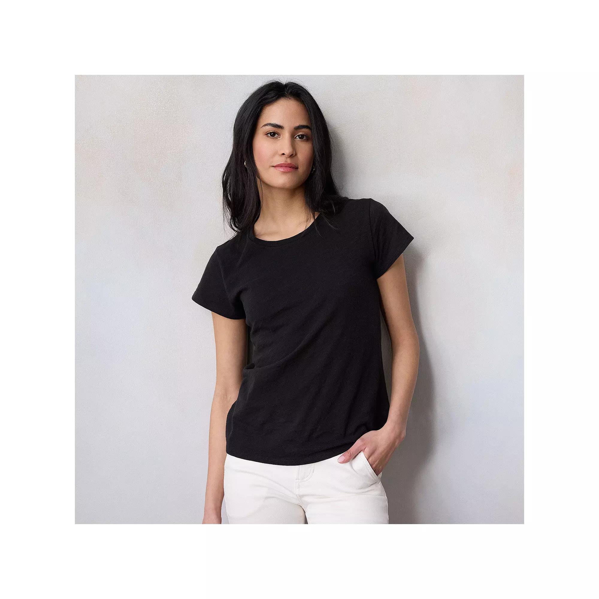 Women's LC Lauren Conrad Short Sleeve Tee,  Product Image
