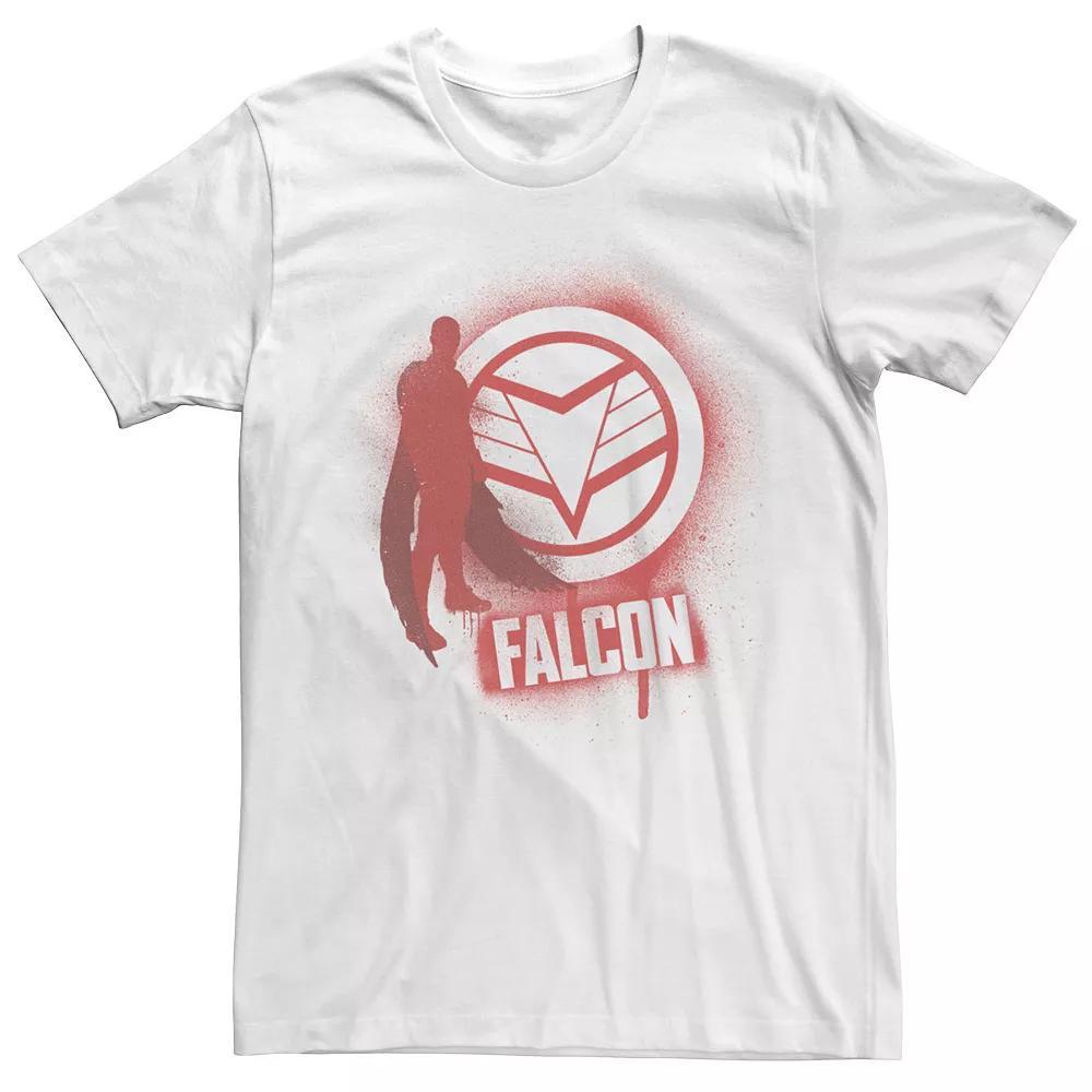 Men's Marvel Falcon And The Winter Soldier Circle Spray Paint Tee,  Product Image