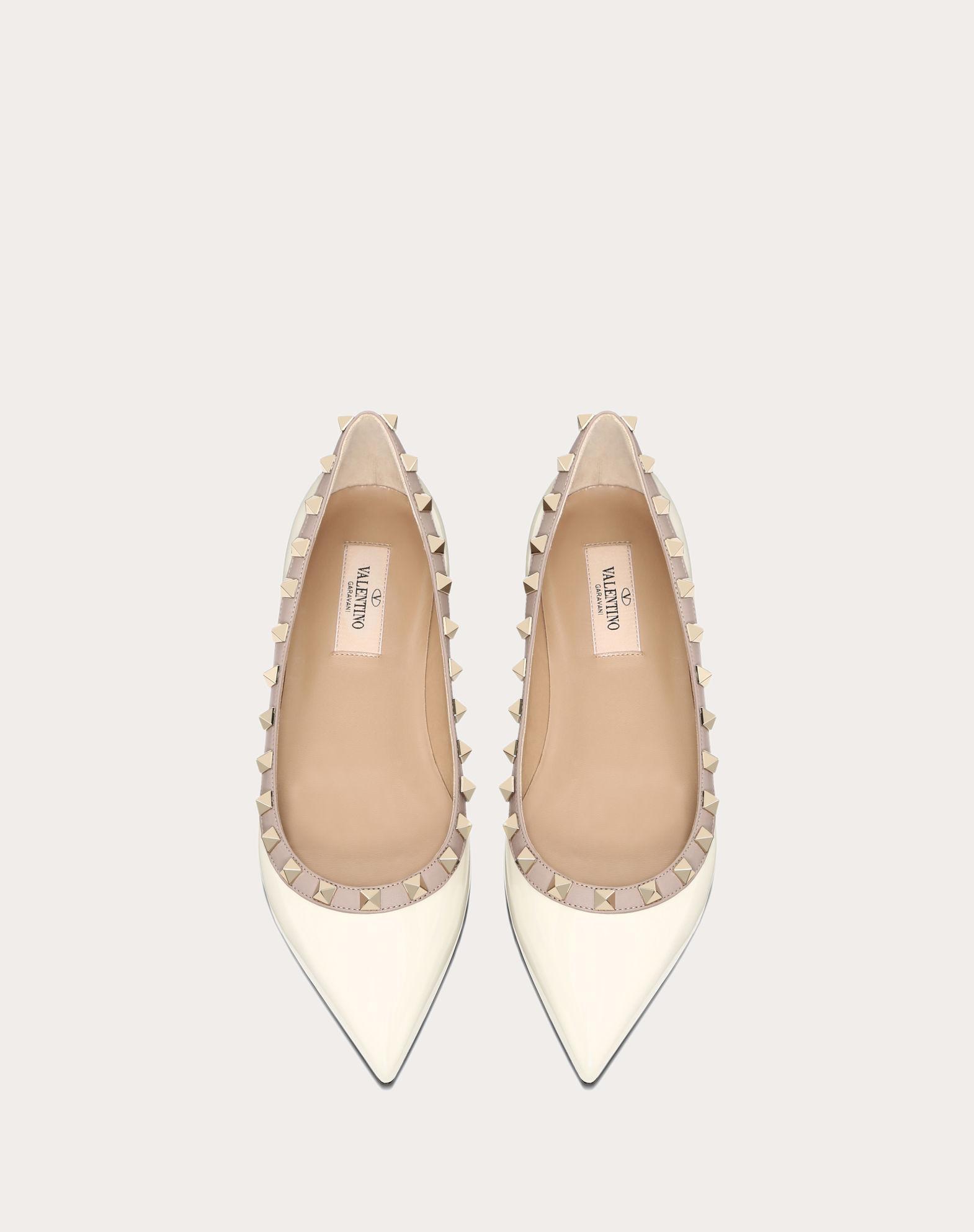 Patent Rockstud Ballet Flat Product Image