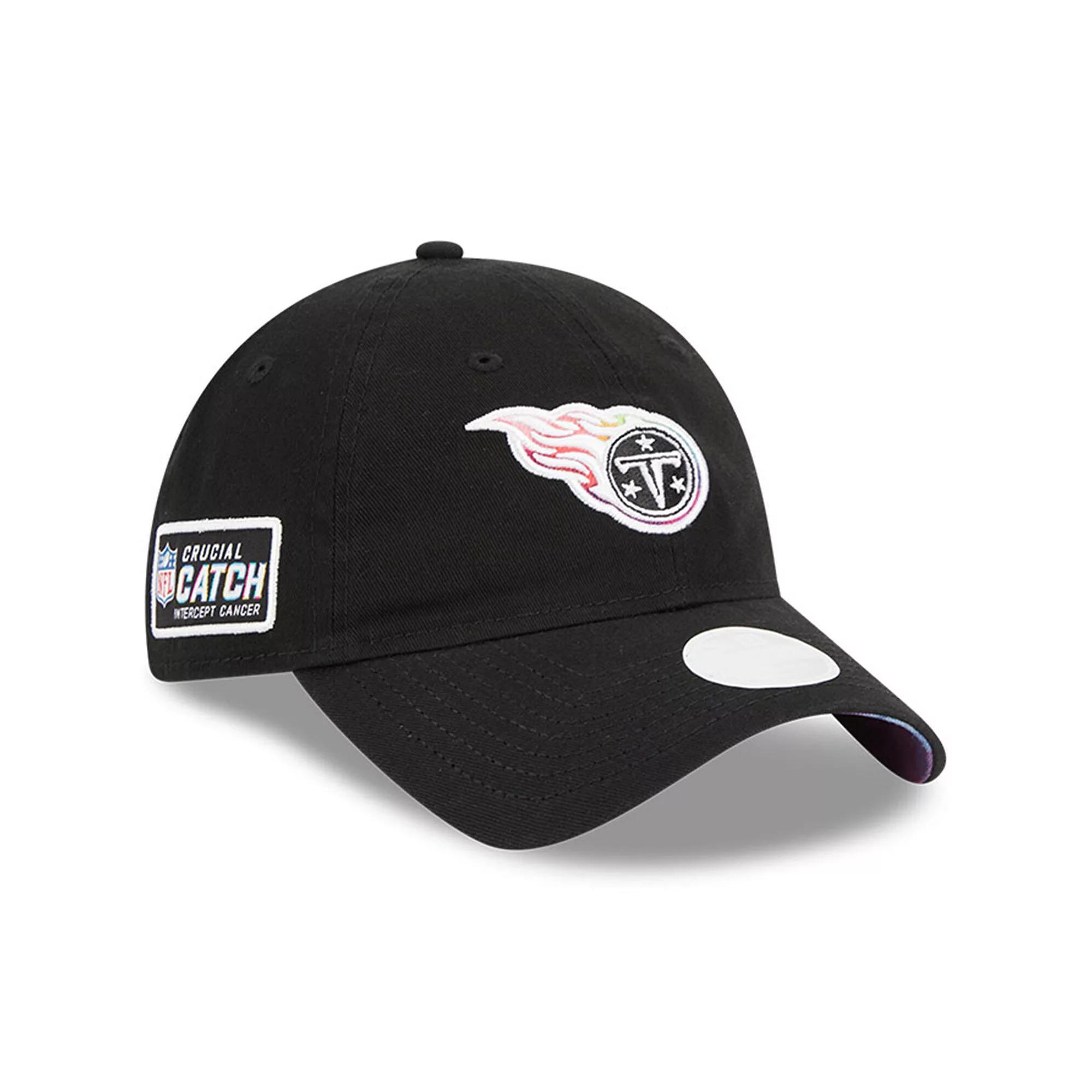 Women's New Era  Black Tennessee Titans 2023 NFL Crucial Catch 9TWENTY Adjustable Hat Product Image