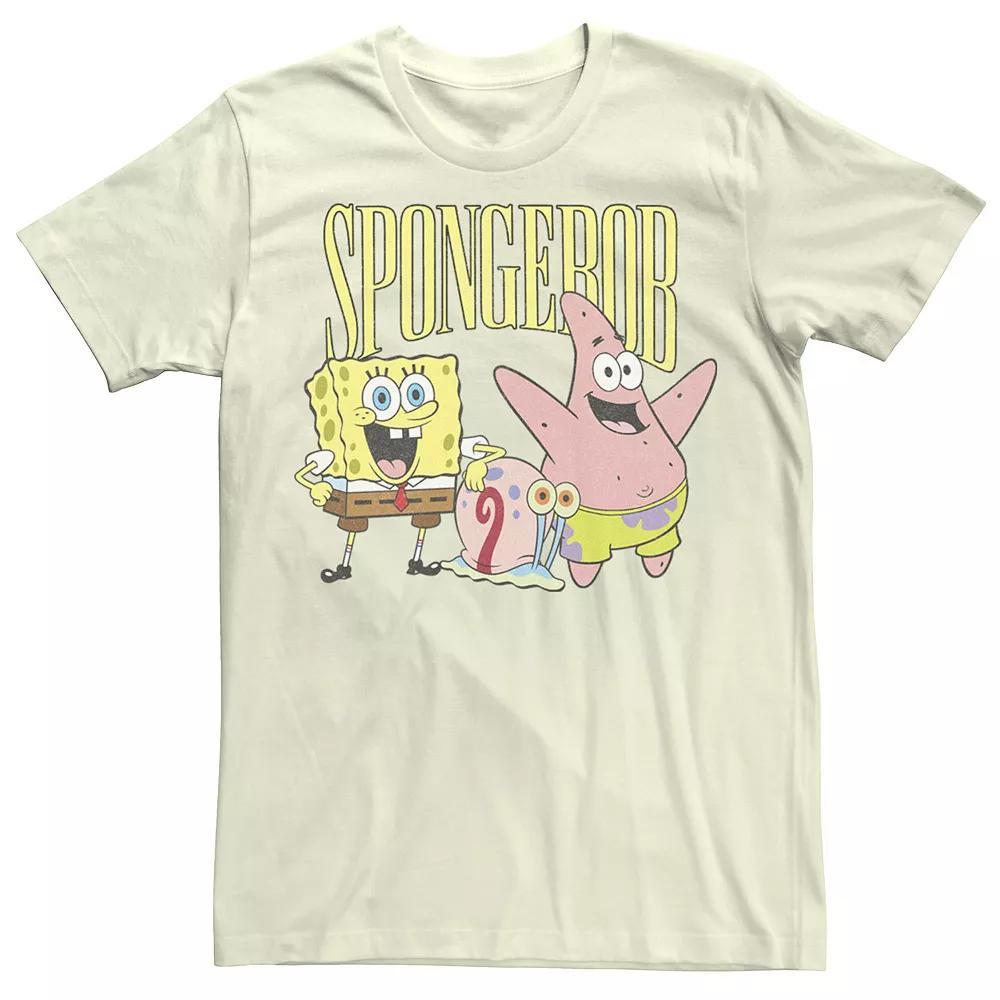 Men's SpongeBob SquarePants Best Friends Poster Tee,  Product Image