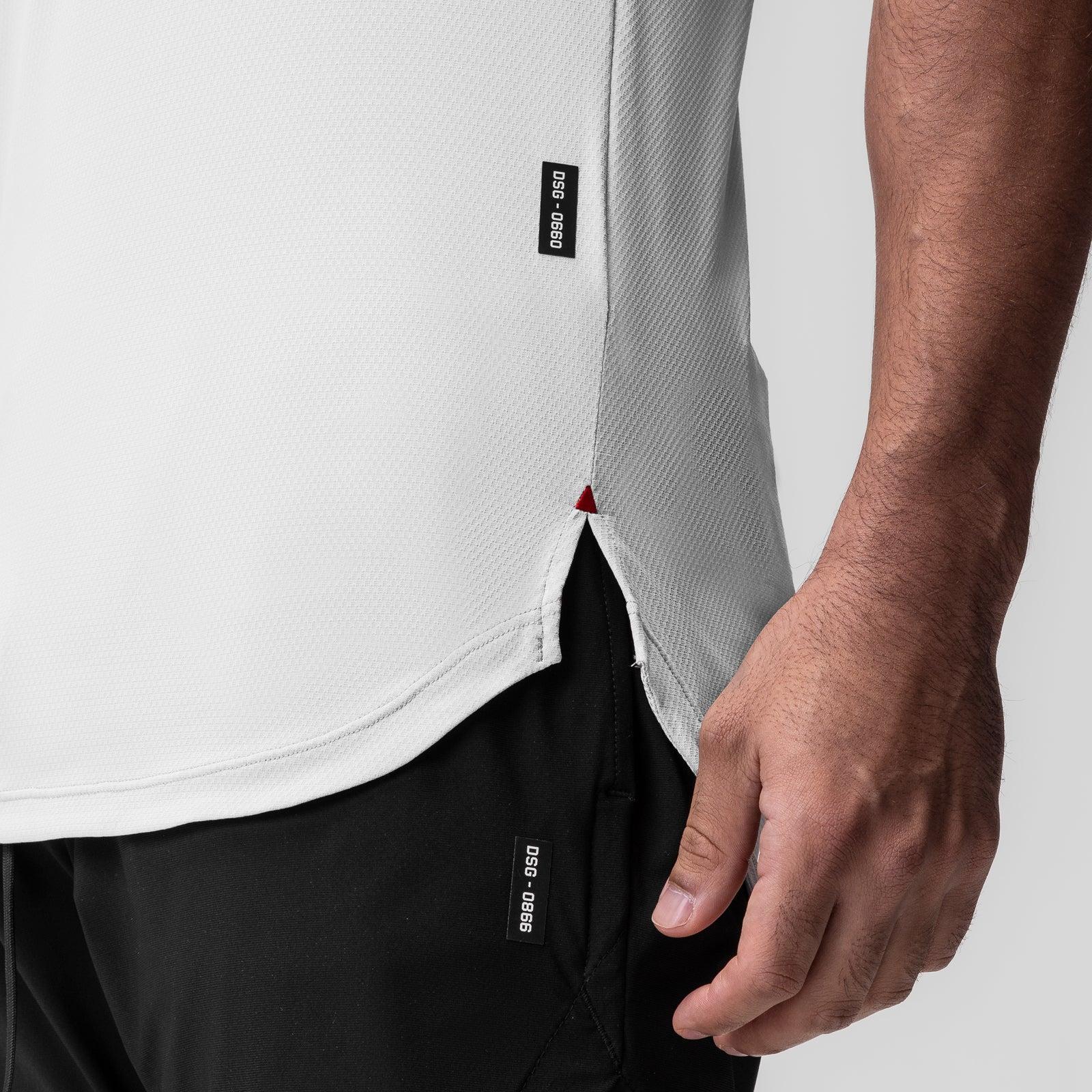 0660. AeroSilver® Established Tee - White "ASRV" Product Image