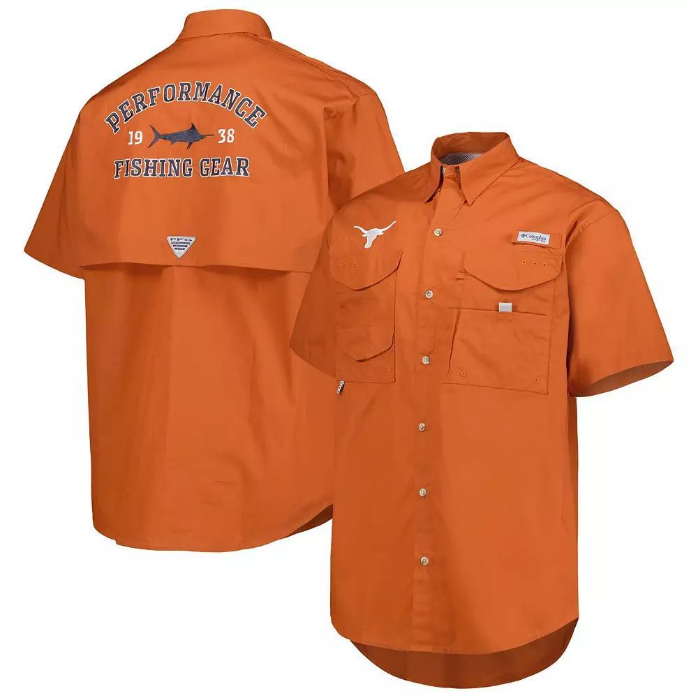 Men's Columbia Texas Orange Texas Longhorns Bonehead Button-Up Shirt, Size: Medium, Team Product Image