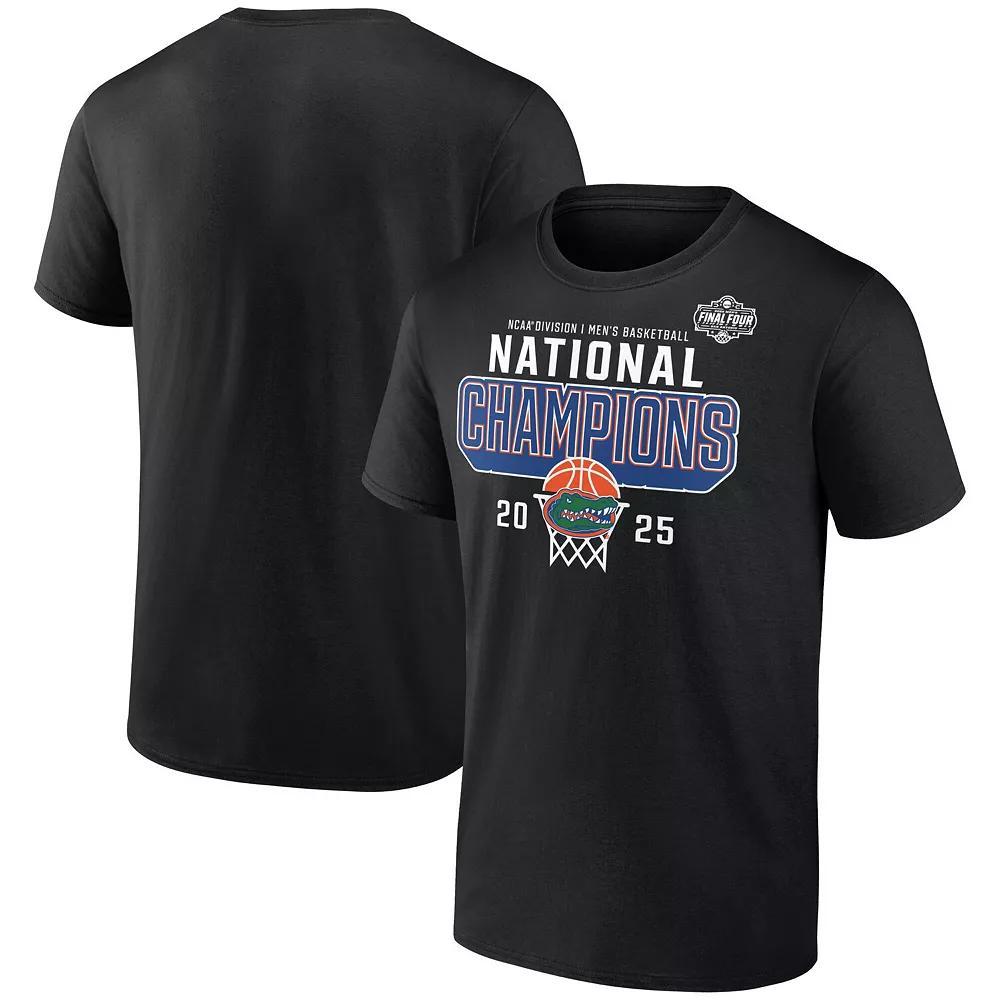 Men's Fanatics  Black Florida Gators 2025 NCAA Men's Basketball National Champions Core T-Shirt, Size: XL Product Image