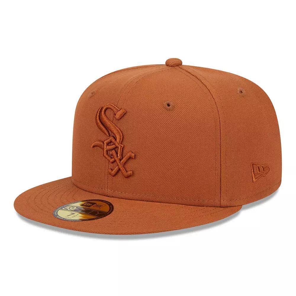 Men's New Era Brown Chicago White Sox Spring Color 59FIFTY Fitted Hat,  Product Image