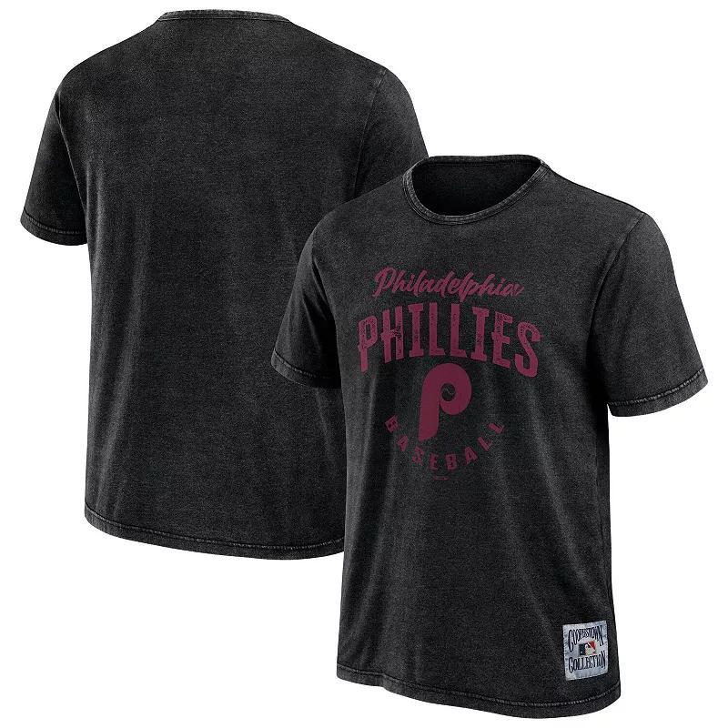 Men's Darius Rucker Collection by Fanatics Royal Chicago Cubs Cooperstown Collection Washed T-Shirt, Size: Small, Blue Product Image