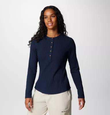 Columbia Women's Brea Falls Henley Long Sleeve Shirt- Product Image