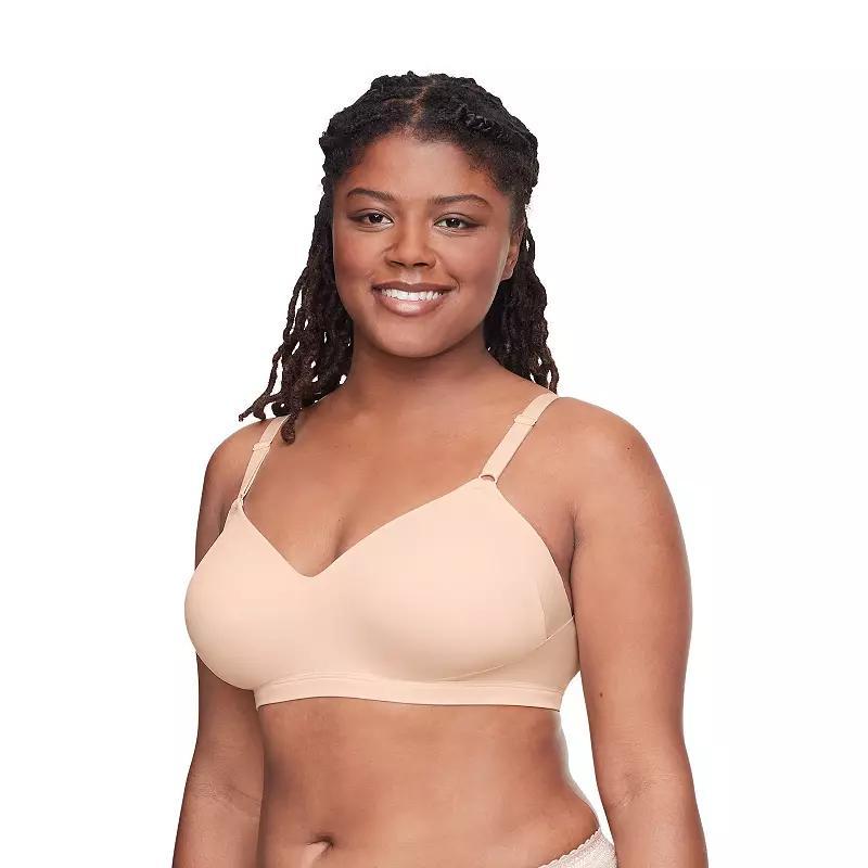 Warners No Side Effects® Underarm and Back-Smoothing Comfort Wireless Lift T-Shirt Bra RN2231A, Women's, Size: 3XL, Butterscotch Product Image