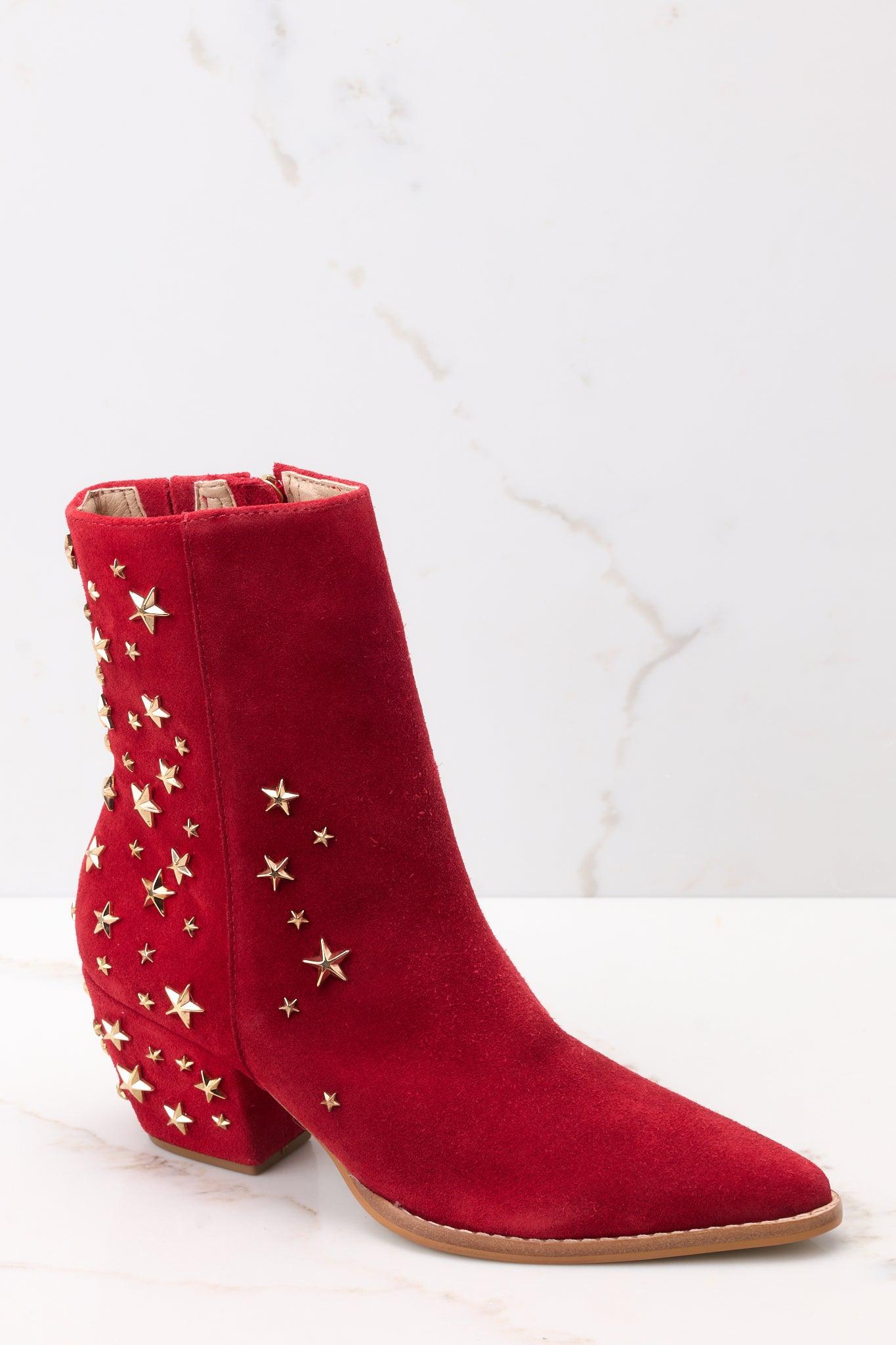 Caty Red Limited Edition Ankle Boots Product Image