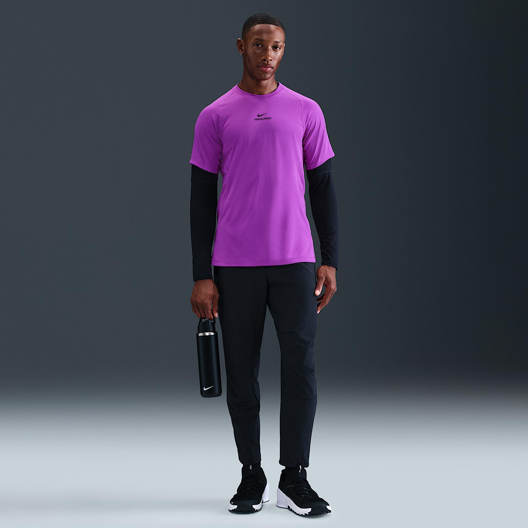 Mens Nike Pro Training Dri-FIT Short-Sleeve Top | HV0409-551 Product Image