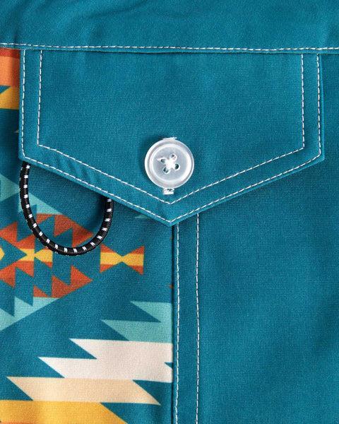 Women's Birdie Boardshort - PWM Turquoise Product Image