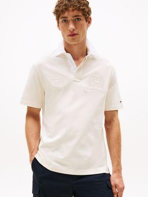 Classic Fit Embroidered Logo Rugby Polo Product Image