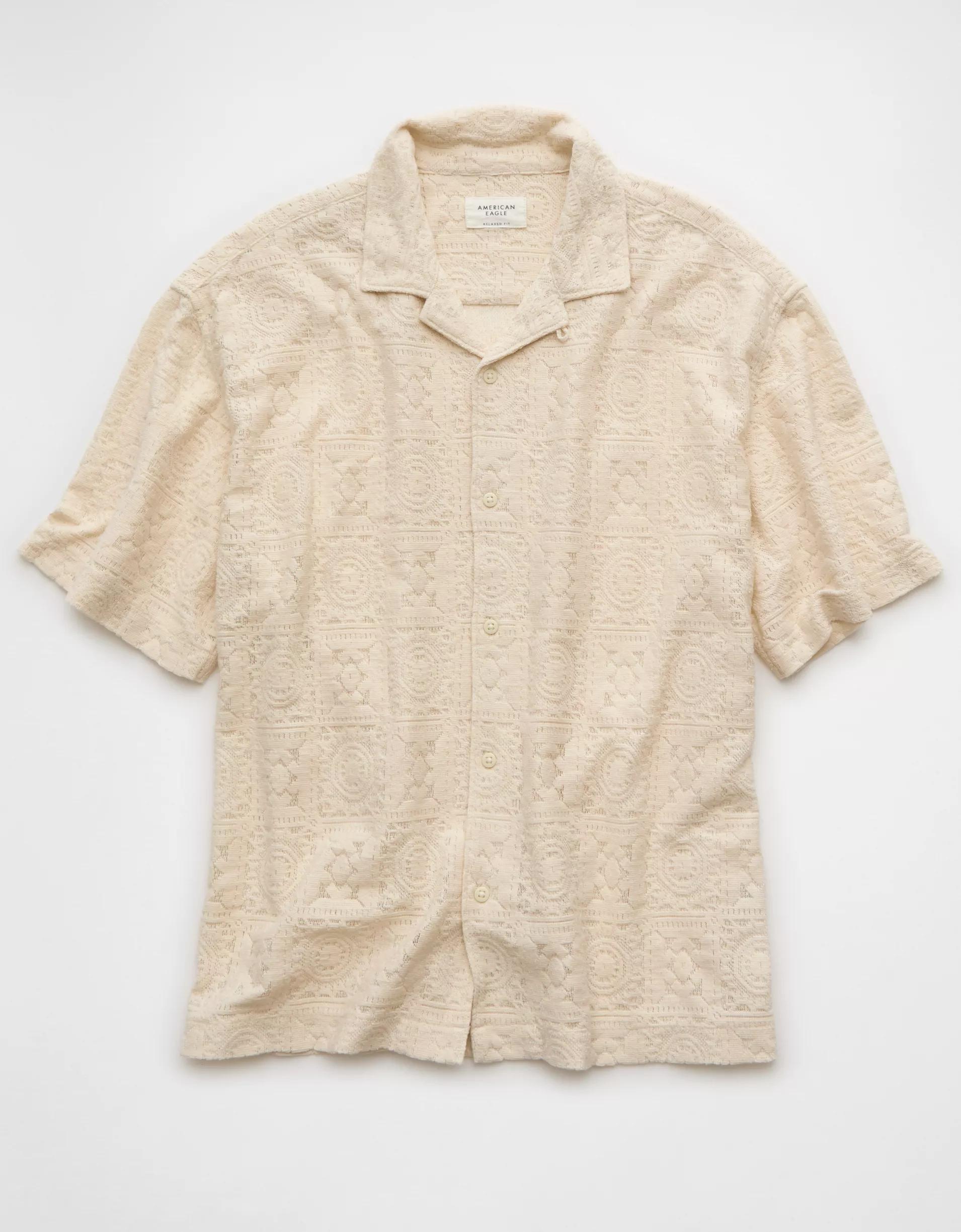 AE Poolside Button-Up Shirt Men's Product Image