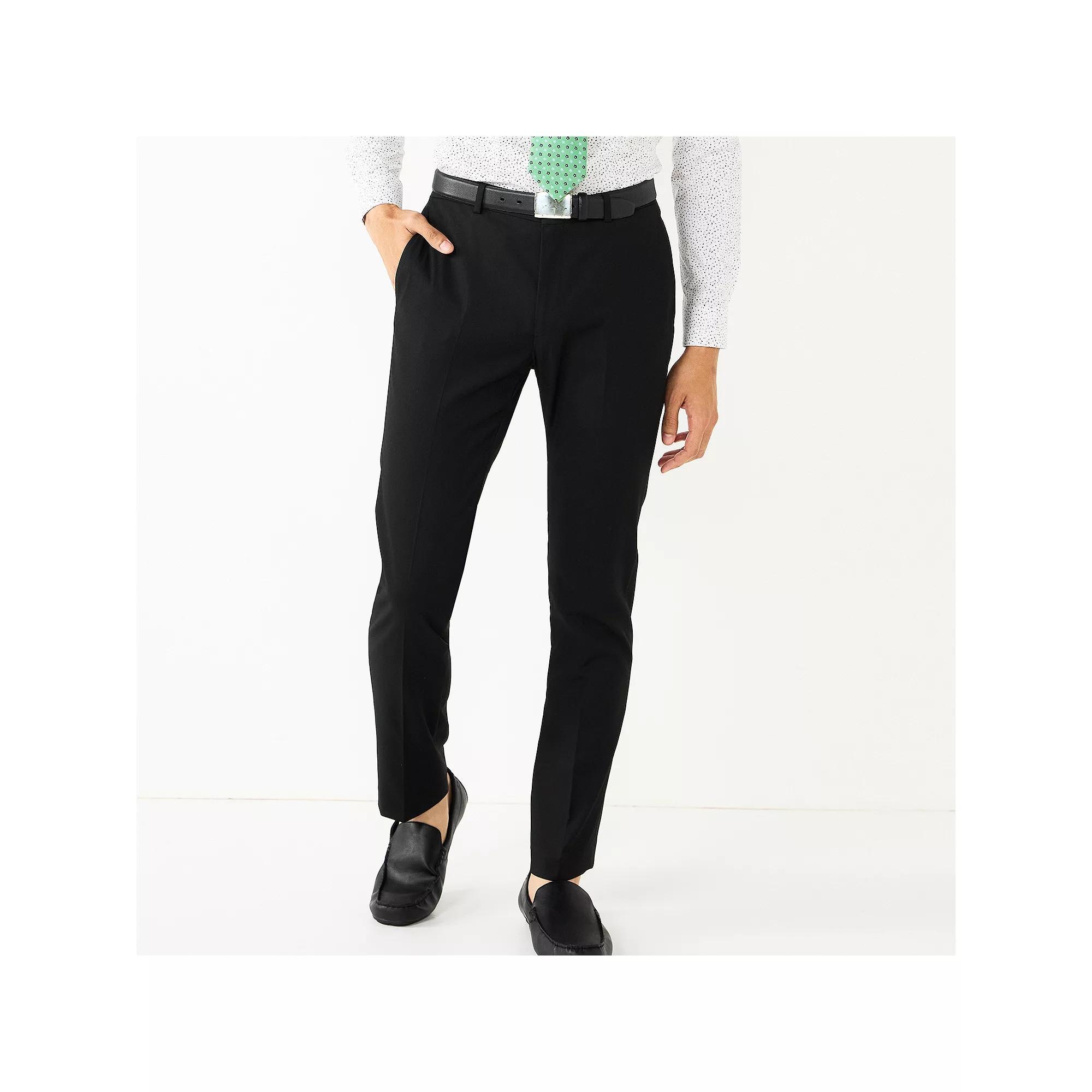 Men's Apt. 9® Premier Flex Performance Extra-Slim Washable Suit Pants,  Product Image