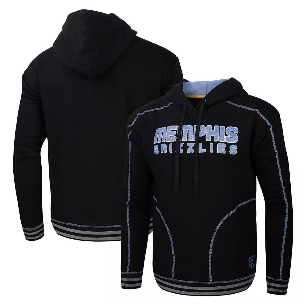 Men's Stadium Essentials  Black Memphis Grizzlies Baseline Pullover Hoodie, Size: Small, Grz Black Product Image