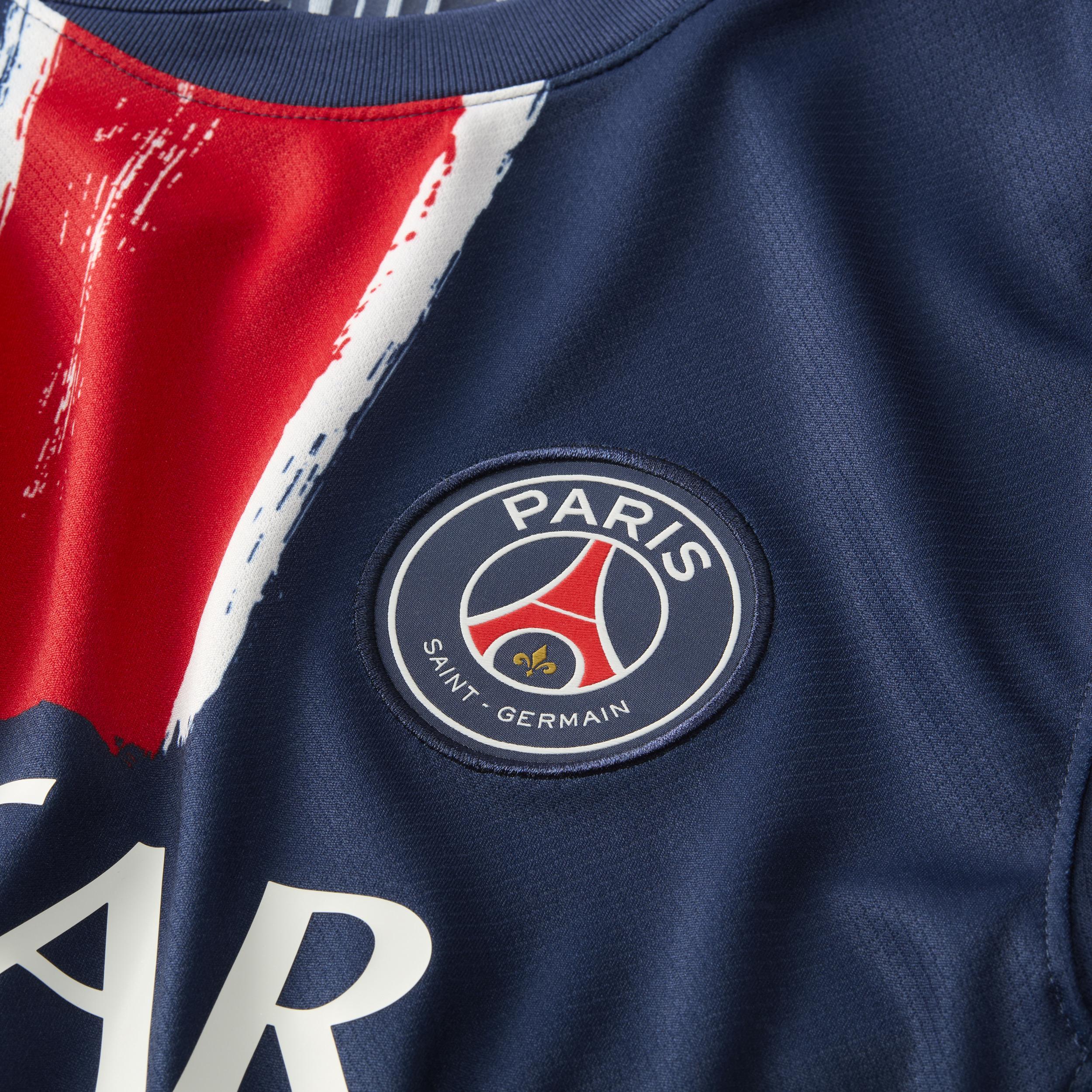 Mens Nike Paris Saint-Germain 2024-25 Stadium Home Dri-FIT Replica Soccer Jersey Product Image