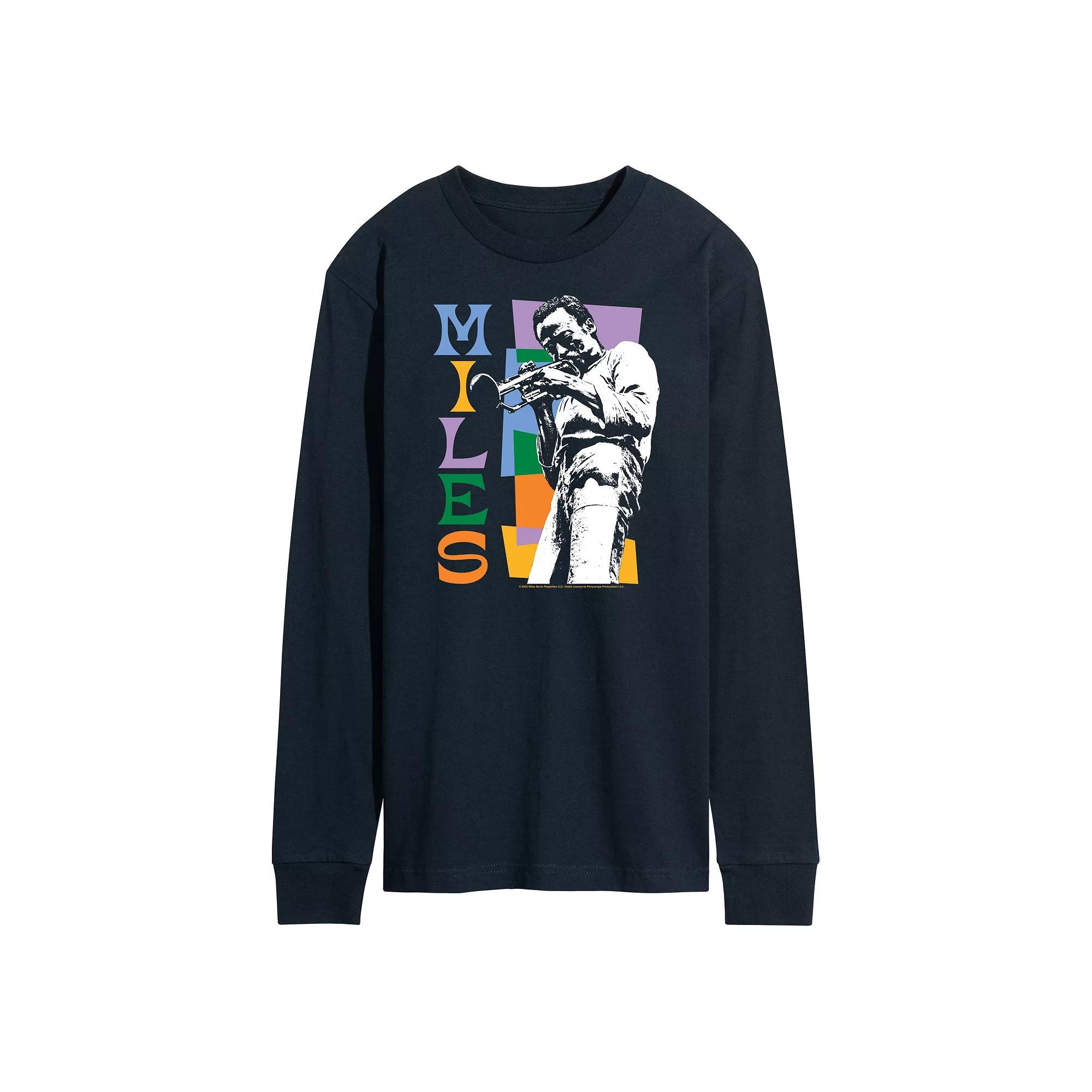 Men's Miles Davis Colorblock Tee,  Product Image