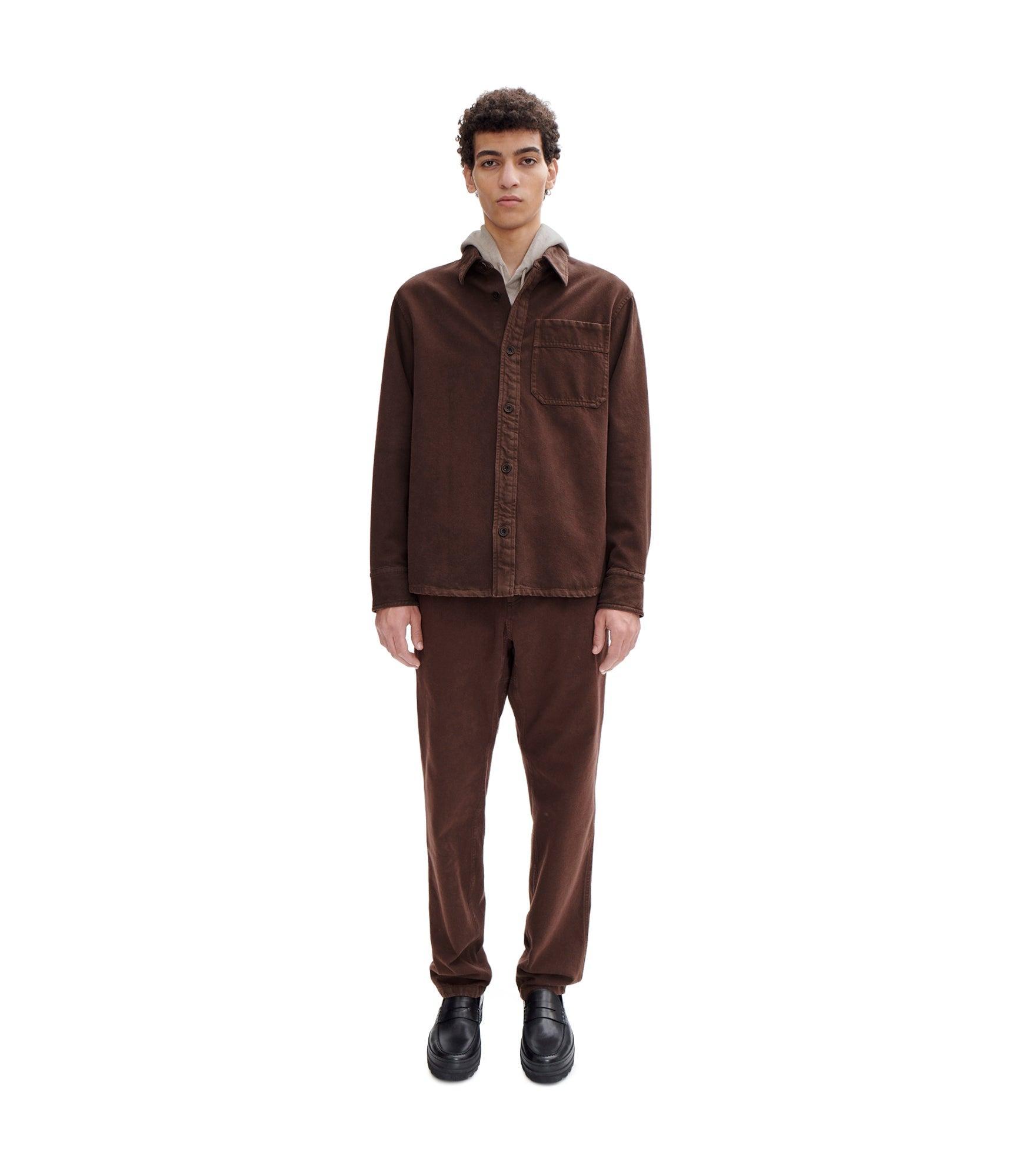 Basile Brodée Poitrine overshirt Male Product Image