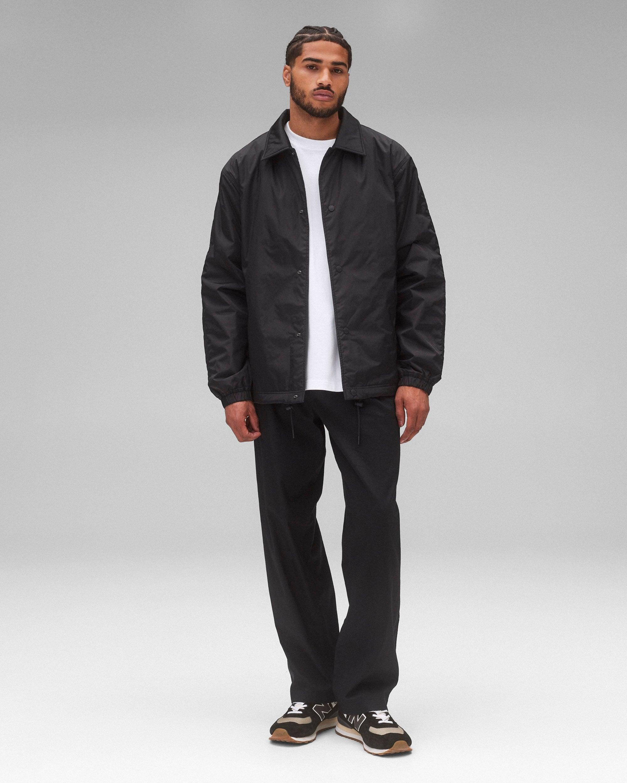 Econyl Satin Nylon Coach's Jacket Male Product Image