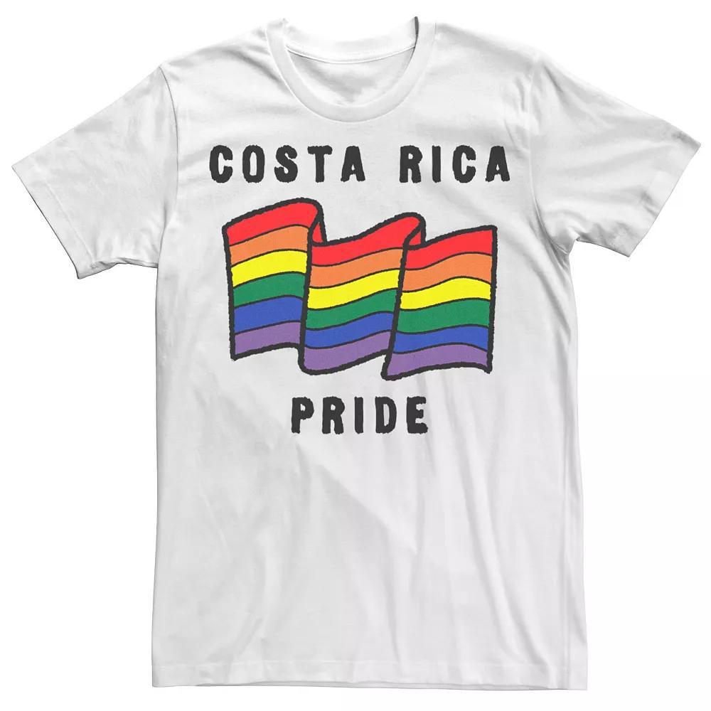 Men's Gonzales Costa Rico Pride Sketched Flag Tee,  Product Image
