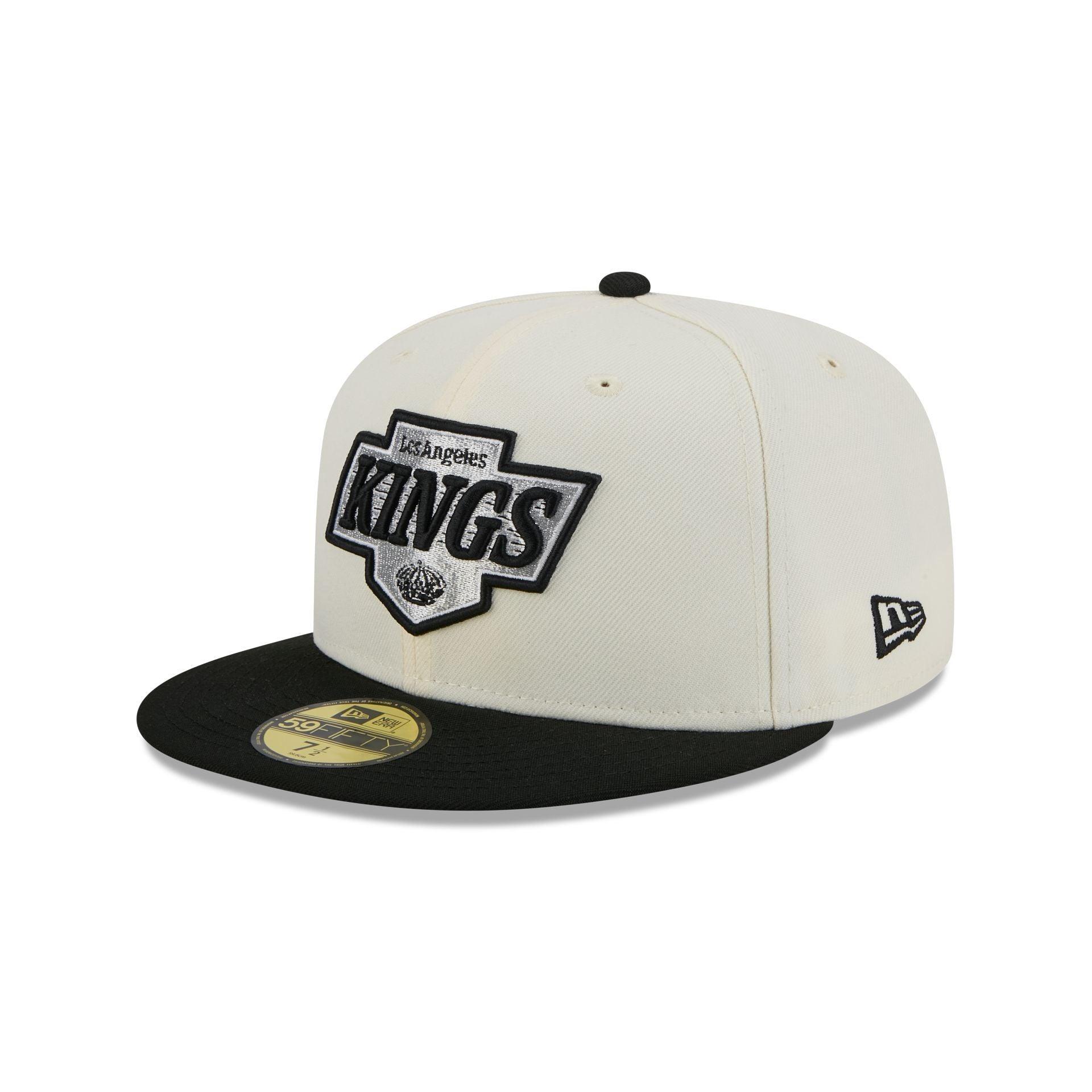 Los Angeles Kings Chrome White 59FIFTY Fitted Hat Male Product Image