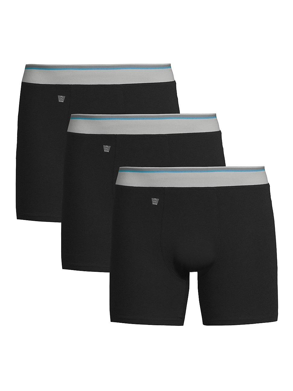Mens 3-Pack Stretch Boxer Brief Set Product Image