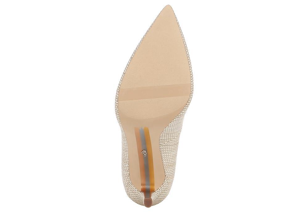 Sam Edelman Hazel Pointed Toe Pump Light Natural Weave Product Image